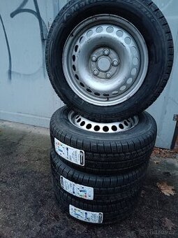 VW T5 T6 - disky 6,5x16 et51 + NOVÉ zimní 205/65/16C