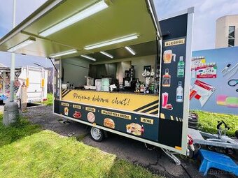 Prodám gastro přívěs / food truck 4,5 m – výroba 2025