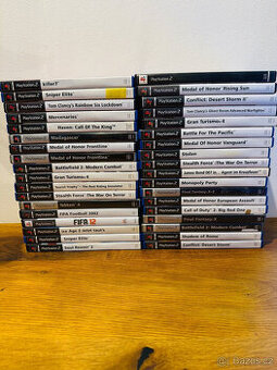 Hry na Sony Playstation 2 PS2