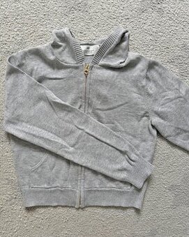 Svetr na zip s kapucí HM, vel. 146/152