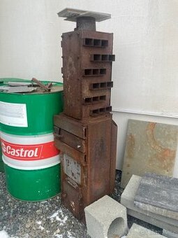 Ocelova výkonna kamna - 1