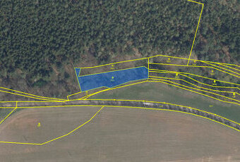 Prodej, pozemek, 1239 m², Újezd u Svatého Kříže