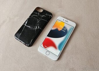 Mobilní telefon Apple iPhone 7 128 GB - Silver,kryt,sklo,