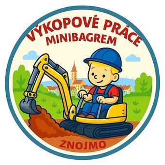 výkopové práce minibagrem Znojmo
