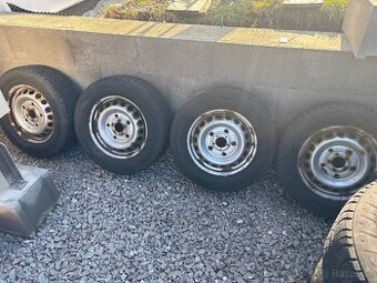 Ford Transit custom disky + pneu 215/65R16C