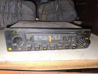 Autorádio - 70tá léta + reprobedny funkční