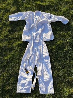 Dětské karate / judo kimono bílé + pásek