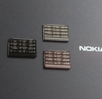 Nokia 8800 Carbon Arte klávesnice