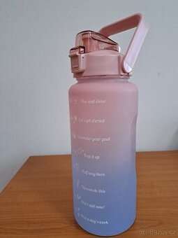 Nová - Motivační láhev na pití 2 l