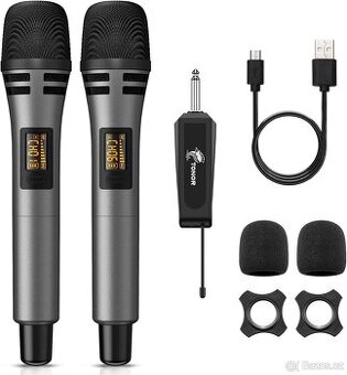 set bezdrátových mikrofonu Tonor TW320,