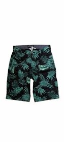 H&M bavlněné šortky s tropickými listy