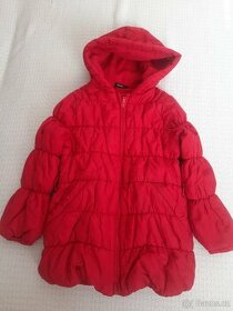 Dívčí zimní bunda vel. 110-116