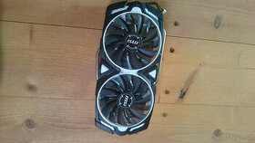 Chladi MSI GTX 1060, 1080ti Armor 2 velké vent