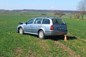 Škoda Octavia 1.9 TDI 81 kW, po nehodě