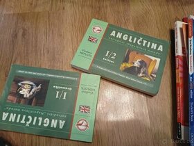 Prodam ucebnice anglictina 9 kusu plus 2 CD a 2 slovníky