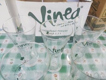 Skleněné poháry Vinea