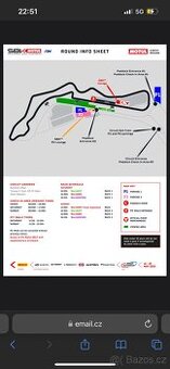 prodám VIP parkování na Superbike (WSBK) v Mostě