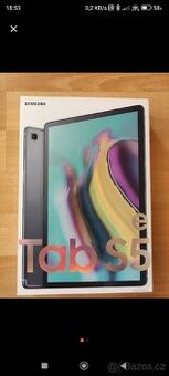 Prodám tablet Samsung tab S5e