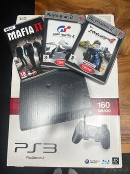 PlayStation 3 (PS3) + 3 hry