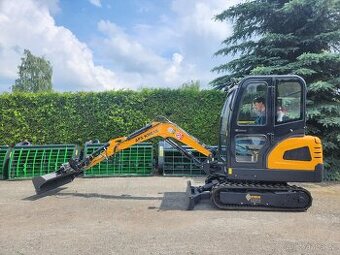 bagr, minibagr, motor Kubota