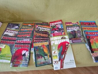 Starší ročníky časopisů,, Papoušci " - 1