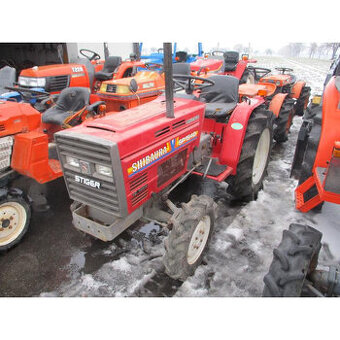 Malotraktor Shibaura SP 1540 horší pneu