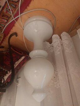 Retro skleněná lampa Střelec