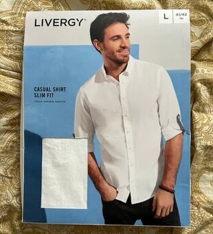 Pánská košile LIVERGY (L 41/42) – Nevhodný dárek