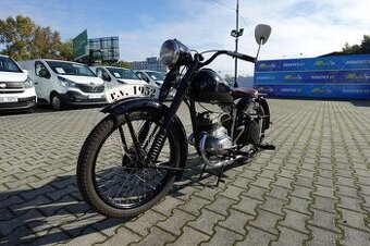 ČZ 125 C, 123,2cmᶟ (4,1kw) Černá