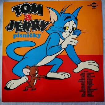 Tom a Jerry písničky - LP deska pro děti