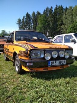 Škoda 105, bez koroze, unikátní vzhled, alu kola kopretiny