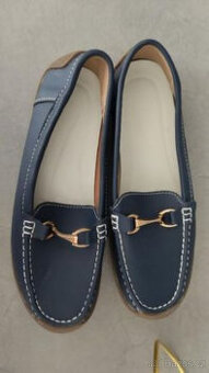 DÁMSKÉ MOKASÍNY/LODIČKY JARO/PODZIM vel.44