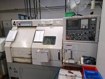CNC soustruh Goodway 150 M + podavač tyčí Spacesaver 2210