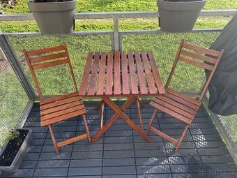 Prodám balkonový set (stůl + 2 židle)
