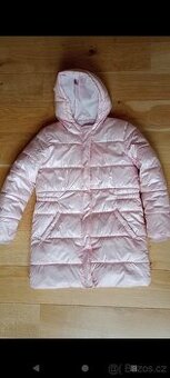 Dívčí zimní kabátek, vel. 140