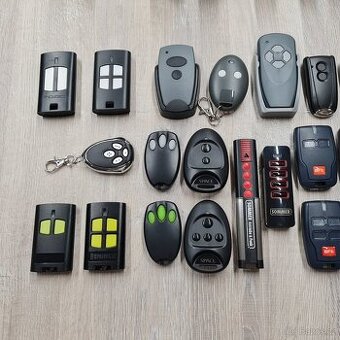 Kompatibilní dálkové ovladače od pohonu