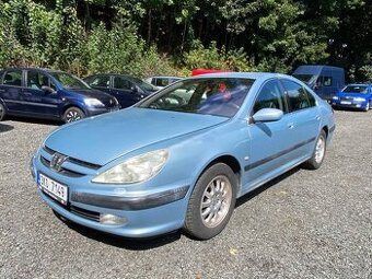 Peugeot 607 2.2 HDI 98kW digitální klima JBL kůže 2001