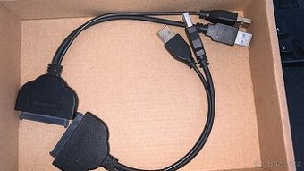 Adaptér USB 3.0 na SATA 22 pin pro 2.5" HDD a SSD