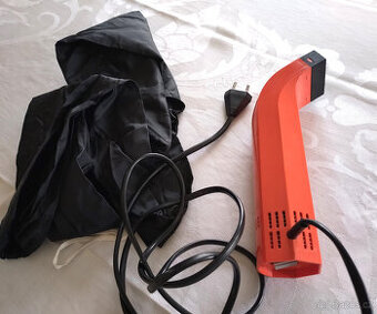 funkční fén / vysoušeč EM-550 se sušicí helmou, 80. léta