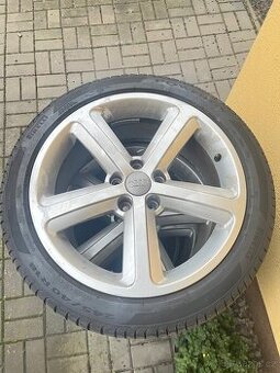Audi alu kola R18 5x112 + Pirelli P Zero