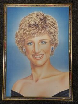 Prodám obraz princezny Diany