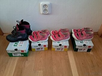 Fare trekové boty, sandále, bačkůrky vel. 25 26 27