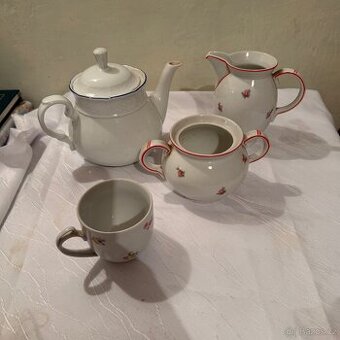 Keramické konvice , cukřenka , hrnek