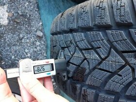 4x Zimní pneu Dunlop 215/45/17 jak nové 9mm - 1