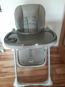 Jídelní židlička Kinderkraft Yummy- Grey