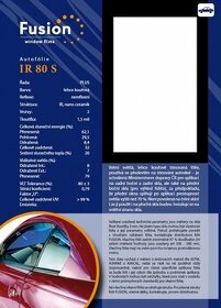 Termoizolační fólie IR 80 S - 1