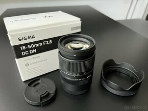 Objektiv Sigma 18-50 mm f2.8 pro Sony E - perfektní stav