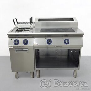 Indukční sporák Electrolux + vařič na těstoviny (4xkoš) 105x