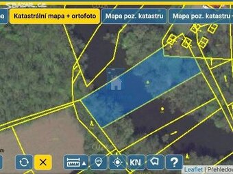 Prodej pozemku s tůní Budyně nad Ohří, okres Litoměřice, 4 2 - 1