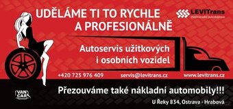 Montáž nádrží na dodávková vozidla